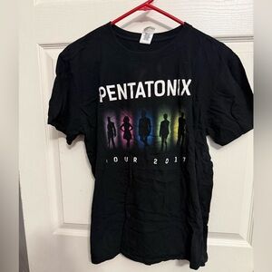 Gildan Black Pentatonix Tour 2017 Men's Tee